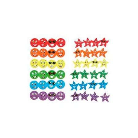 Trend Enterprises Trend Smiles & Stars Stinky Stickers Variety Pack, 648 Stickers/Pack T83905